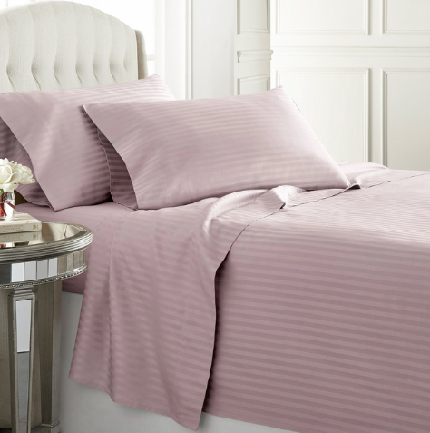 Egyptian Cotton Sheets Make the Bedroom Feel More Finished from the Bed Up
